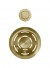Sistema di scarico 1 via Flow Pro con comando remoto Open Up Acciaio Gold Oro ELEMENT Elleci ASP13004GD
