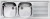 Lavello da Incasso 2 Vasche con gocciolatoio a Destra 116 x 42 cm Sopratop Acciaio Inox satinato CM AURORA 011017.S1.01.2016 - 011017 SCSSX