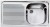 Lavello da Incasso 1 Vasca con gocciolatoio a Sinstra 79 x 42 cm Sopratop Acciaio Inox satinato CM AURORA 011011.D1.01.2016 - 011011 DCSSX