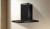 Baraldi LEA DRYDROP Cappa a Parete 60 cm Nera con sistema Anticondensa – 800 m³/h - 01LEA060BL80DD