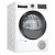 Asciugatrice Libera Installazione a pompa di calore 9 kg Classe A++ Serie 6 Bosch WQG24100IT
