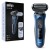 Braun Series 6 61-B1000s Rasoio Elettrico Uomo SensoFlex  Wet&Dry  Ricaricabile Senza Fili Blu