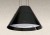 Baraldi EVA Cappa isola sospesa diametro 60 cm - Nera - 800 m³/h - Telecomando incluso - 01EVAIS060BL80