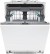 Lavastoviglie da Incasso scomparsa totale 60 cm 16 Coperti Classe E 8 Programmi Terzo Cesto Rapidò Candy CI 6E7F1A - 32901594