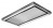 Cappa a Soffitto 90 x 50 cm Versione Aspirante Acciaio Inox e Bianca  Elica CLOUD SEVEN IX/A/90 - PRF0142094A