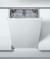 Lavastoviglie da Incasso a Scomparsa Totale 45 cm 10 Coperti Classe F Indesit DI9E 2B10 - DI9E2B10