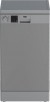 Lavastoviglie Slim Libera Installazione 10 Coperti Classe energetica E 5 programmi 45 cm Silver Beko DVS05024S