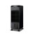 Ardes AR5AMR08 Raffrescatore Evaporativo d'Ambiente con Ruote Digitale Timer e Telecomando capacità Serbatoio 4 Litri Nero