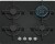Siemens IQ500 EP6A6HI10 Piano cottura da Incasso 60 cm 4 Fuochi gas Vetro temperato Nero stepFlame griglie in ghisa
