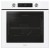 Candy Bake 600 White CA6 N3T1HTW Forno da Incasso Elettrico Ventilato Multifunzione con Grill Bianco Sistema di pulizia Acquactiva Classe A+