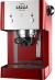 Macchina Caffè Cialde e Caffè Macinato in Polvere Espresso Manuale con Erogatore di Vapore Colore Rosso Gaggia Red RI8425/11 Gran Gaggia Deluxe Gaggia 
