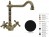 IDEAOLD Miscelatore rubinetto Plados code 70 ULTRAGRANIT BLACK MATT