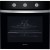 Forno da Incasso Multifunzione Elettrico 60 cm Nero Classe A Indesit  Estetica Glass - IFW 4534 H BL