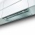 Cappa ad Incasso Sottopensile  90 cm Finitura Acciaio inox e Vetro nero Air Sensor K-LINK Faber IN-NOVA AIR X KL A90 305.0615.688