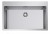 Lavello da Incasso 1 Vasca 75 x 51 cm Filotop - Slim Acciaio Inox Satinato con Fascia Miscelatore IN-TECH MIX CM 017326.X2.01.2099