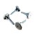 Kit 4 Piedini Lavatrice Lg Originale AFC72909501