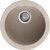 Elleci LGFROU51 Lavello da Incasso 1 vasca Circolare - Monovasca Sopratop diametro 45 cm finitura Granitek Classic Avena 51 Round
