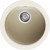 Lavello da Incasso 1 vasca Circolare - Monovasca Sopratop diametro 45 cm finitura Granitek Classic Bianco Antico 62 Round Elleci LGFROU62