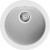 Lavello da Incasso 1 vasca Circolare - Monovasca Sopratop diametro 45 cm finitura Granitek Matt Bianco 68 Round Elleci LGFROU68 