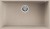 Elleci LGQ13051BSO Lavello da Incasso 1 Vasca Sottotop 76 x 44 cm finitura Granitek Classic Avena 51 Quadra 130 SOTTOTOP