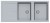 Plados NF11620-41 Lavello 2 Vasche con Gocciolatoio Reversibile Serie Infinity 116-20 finitura 41 ULTRAMETAL ALLUMINIO