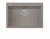 ON7610 Lavello 1 vasca Plados Serie One 76-10 code 72 ULTRAGRANIT TARTUFO