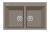 Plados ON7920-N3 Lavello 2 Vasche Serie One 79-20 finitura N3 ARGAN