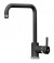 Plados VENMIX20-95 Miscelatore cucina monocomando con canna tubolare modello VENMIX20 finitura 95 ULTRAGRANIT NERO EBONY