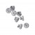 Kit Ruote Cesto Inferiore Lavastoviglie Rex Electrolux Originale 4071300307