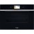 Forno da Incasso Multifunzione Elettrico Compatto Vapore 60 cm Altezza 45 cm Vetro nero e profilato inox Whirlpool Linea W11 Collection W11I MS180