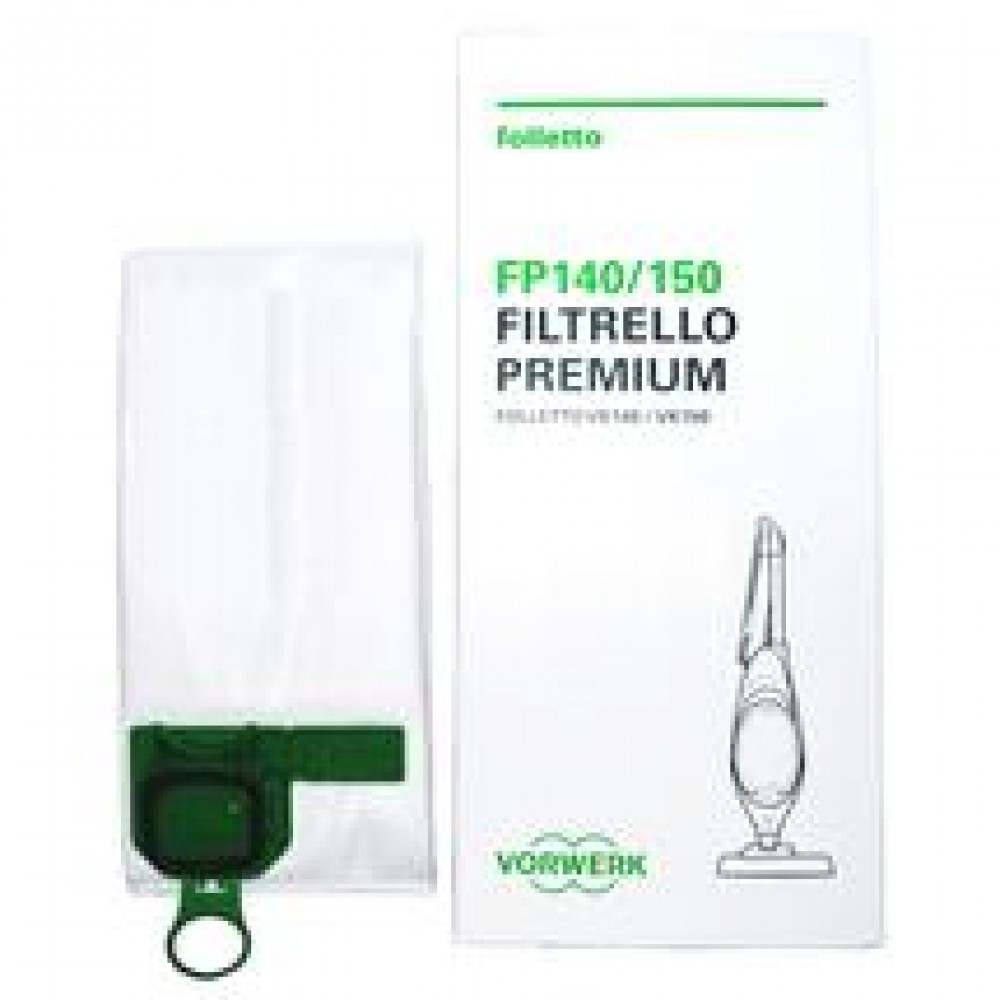 Sacchetti Folletto VK 140 - VK 150 Filtrello Premium Vorwerk Originale 41432