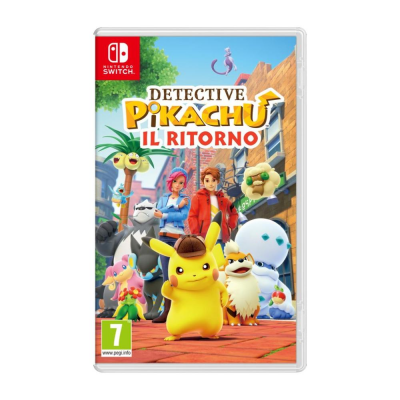 SWITCH Detective Pikachu il Ritorno PEGI 7+ Nintendo 10011844