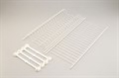 SCOLAPIATTI BIANCO C/SUPPORTI 558mm universale