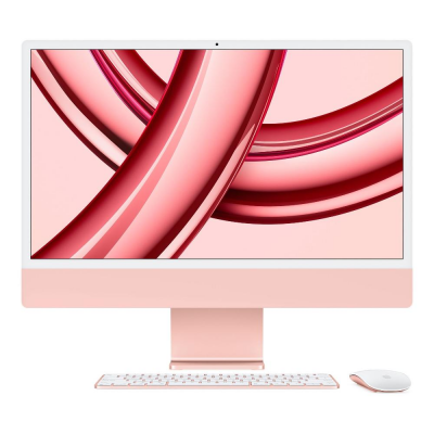Computer All in one 24" IMAC Gpu 10‑Core Pink Apple MQRT3T/A