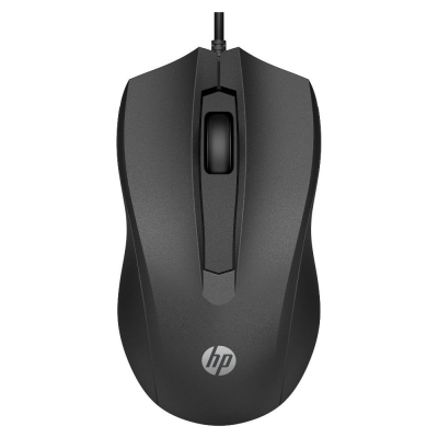 Mouse Consumer 100 Wired Black HP 6VY96AA