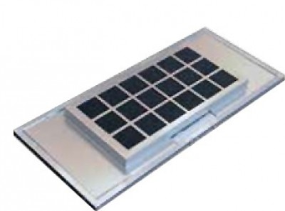 Baraldi 02HF429284 Hi-filter con telaio - Filtro antiodore lavabile e rigenerabile 429 x 284 mm