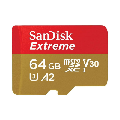 MicroSD 64GB EXTREME Sandisk SDSQXAH 064G GN6AA