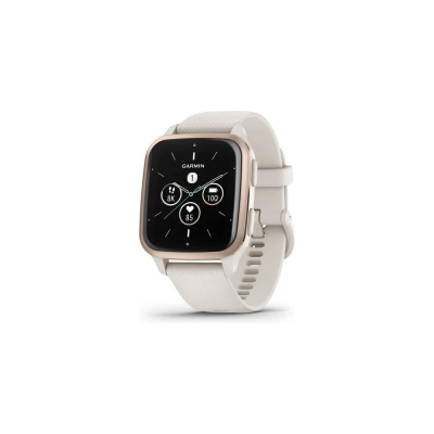 Smartwatch VENU Sq 2 Music Edition Ivory e Peach gold Garmin 010-02700-11