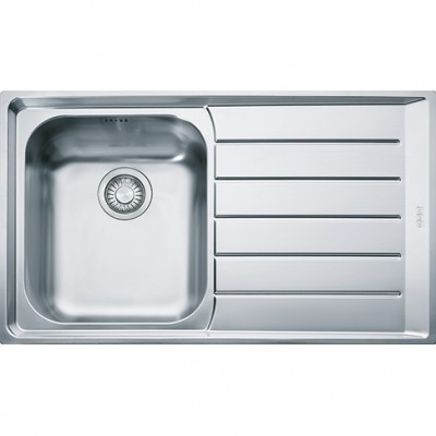 Lavello da Incasso 1 Vasca con Gocciolatoio Destro Inox  NEX 611 86X51 Franke 101.0040.731 - 85859702