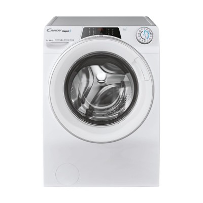 Lavatrice Caricamento frontale libera installazione RapidÓ  7 kg 1200 Giri/min Classe A Profondità 45 cm Funzione vapore Controllo remoto avanzato e contenuti extra Bianco Candy RO41274DWMST/1-S 31018842