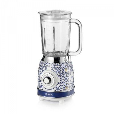 Ariete 583 Frullatore Capri con tazza in vetro da 1,5 Litri - 4 Lame in Acciaio Inox - 4 Velocità + Pulse - 1000 Watt