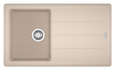 Lavello da Incasso Fragranite 1 Vasca con Gocciolatoio Reversibile 86 x 50 Avena  Franke BFG 611-86 - 114.0370.206