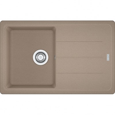 Lavello da Incasso Fragranite 1 Vasca con Gocciolatoio Reversibile 78 x 50 Boston Oyster Franke BFG 611-78 - 114.0490.334