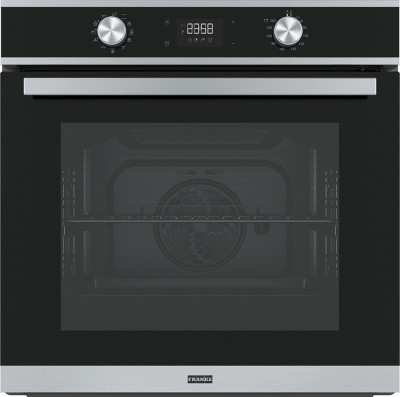 Forno da Incasso Multifunzione Elettrico 60 cm Pirolitico Inox satinato Termoventilato Display digitale Serie Smart Franke FSM 97 P XS 116.0606.096