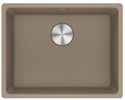Lavello da Incasso Fragranite Monovasca Sottotop 553 x 433 mm Vasca 52 x 40 cm Maris Oyster Franke MRG 110-52 - 125.0686.721 - Sostituisce il 135.0665.801