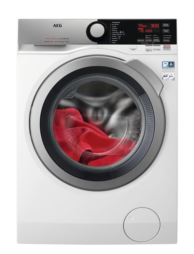 Lavatrice Carica Frontale Libera Installazione ProSteam ProSense Classe A 9 Kg 1400 giri/min. AEG L7FEE94SX