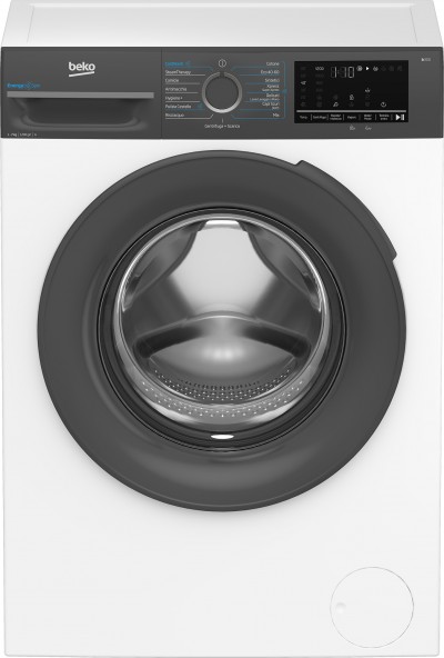 Beko b300 BMEUWSU4721A Lavatrice a carica frontale Libera Installazione 7 kg Classe A 1200 giri/min. Inverter Vapore EnergySpin Profondità 50 cm colore Bianco