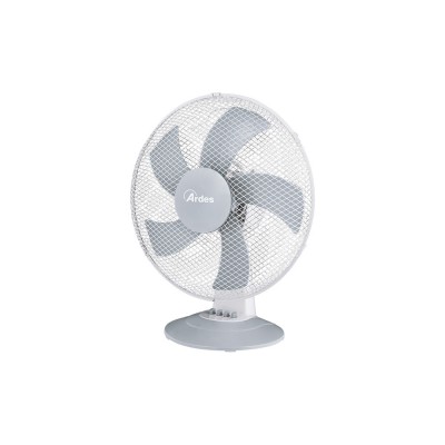 Ardes AR5ST40W Ventilatore da Tavolo 5 Pale con 3 Velocità Potenza 40W Bianco