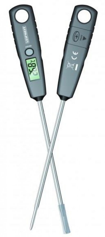 Leifheit 3095 Termometro digitale da cucina dispositivo di misurazione della temperatura per carne liquidi e alimenti