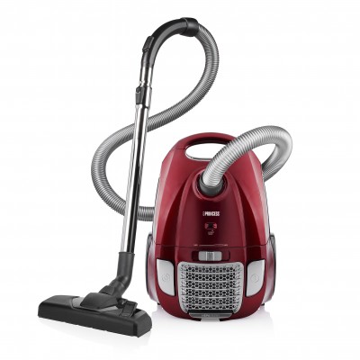 Princess 333001 Aspirapolvere con sacchetto Power DeLuxe Rosso 